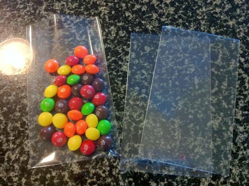 UNIQUEPACKING 100 Pcs Clear Flat Cellophane Cello Bags 4 1/4 X 6 5/16 Inch (O) for 4x6 Photos, Prints, Items - Image 2